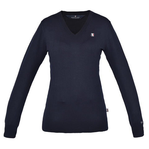 Classic Ladies Knitted V-neck