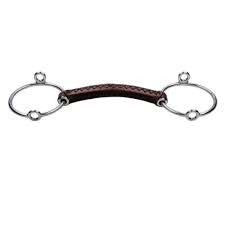 Loose ring gag leather
